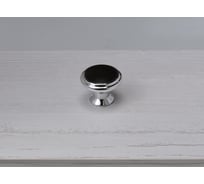 Ручка-кнопка Brante к2, хром/венге 607196