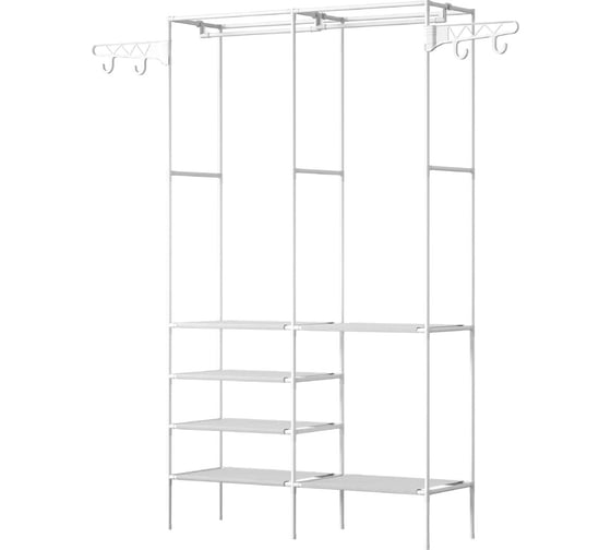 Напольная двойная вешалка для одежды HELEX home W-24