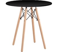 Обеденный стол Ridberg dsw eames черный, 70 см 1211750 27923204