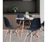 Обеденный стол Ridberg dsw eames черный, 70 см 1211750 5