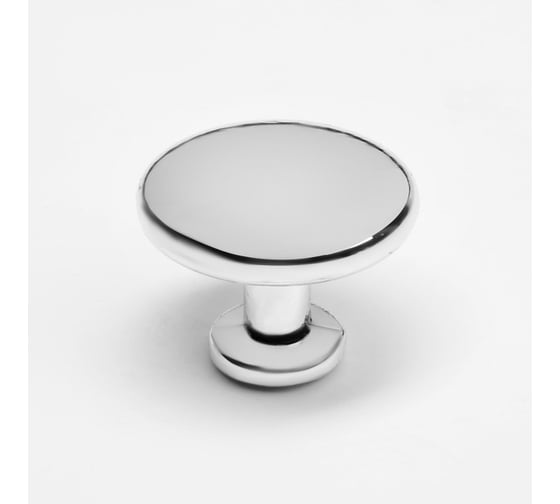 Ручка кнопка ТУНДРА LIGHT PK036CP (MD112CP), хром 4647204