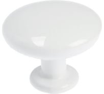 Ручка кнопка ТУНДРА LIGHT PK036WH, белая 4647203