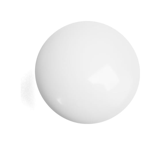 Ручка кнопка ТУНДРА LIGHT PK036WH, белая 4647203