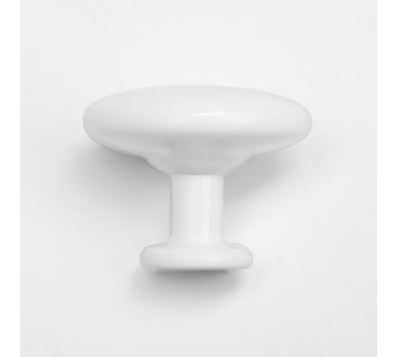 Ручка кнопка ТУНДРА LIGHT PK036WH, белая 4647203