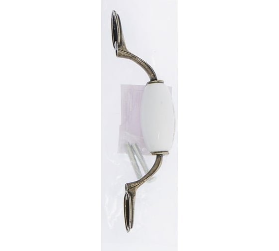 Ручка скоба ТУНДРА CASTLE Ceramics 012 LIGHT, 76 мм, керамическая, цвет бронза 4676285