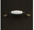 Ручка скоба ТУНДРА CASTLE Ceramics 012 LIGHT, 96 мм, керамическая, цвет бронза 4676286 4