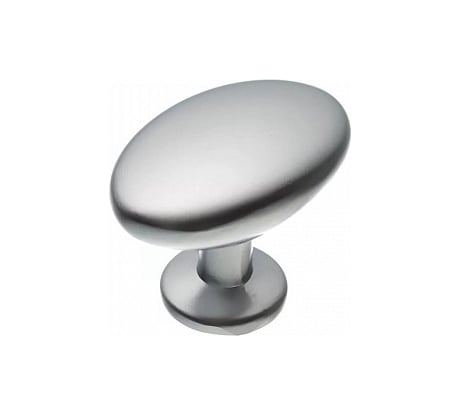 Ручка-кнопка Tech-Krep/Zitar Классик 6-002 матовый хром (1 шт) - пакет 148763