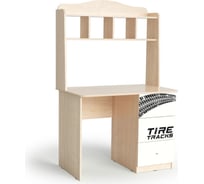 Письменный стол МК Мама машина, шимо светлый/белый 101347