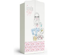 Шкаф МК Мама девочки, белый шёлк 102048