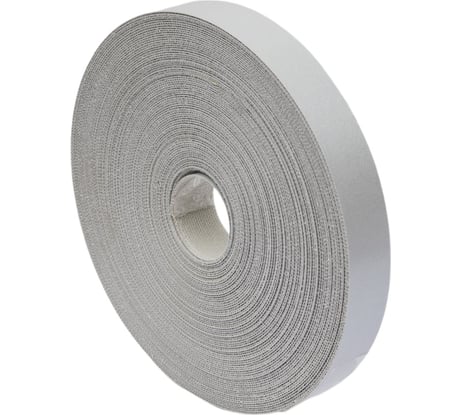Кромочная меламиновая лента с клеем Tech-Krep/Zitar 19 мм - алюминий (20 м) - пакет 145707