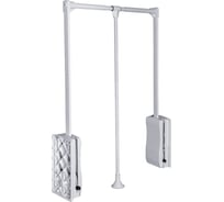 Пантограф GTV 60/83 стальной, полностью белый, в модуль 645-910 мм PG-ST6083-10A