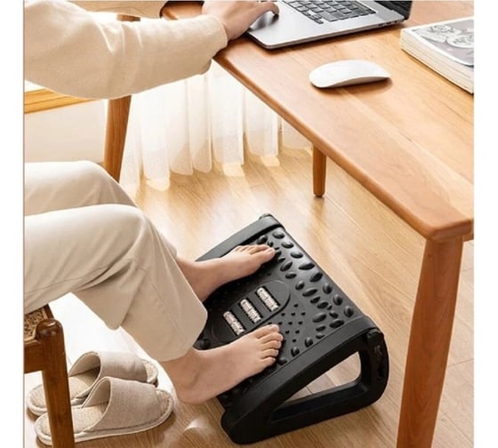 Подставка для ног Homium Proffi, черный, регулируемая высота-2 footrest05
