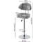 Барный стул Homium Perfect светло-серый barstool01LGrey 2
