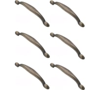 Ручка GTV UZ 10-096-N04 старое золото, WP10, комплект 6 шт UZ-10-096-N04-K