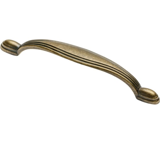 Ручка GTV UZ 10-096-N04 старое золото, WP10, комплект 6 шт UZ-10-096-N04-K