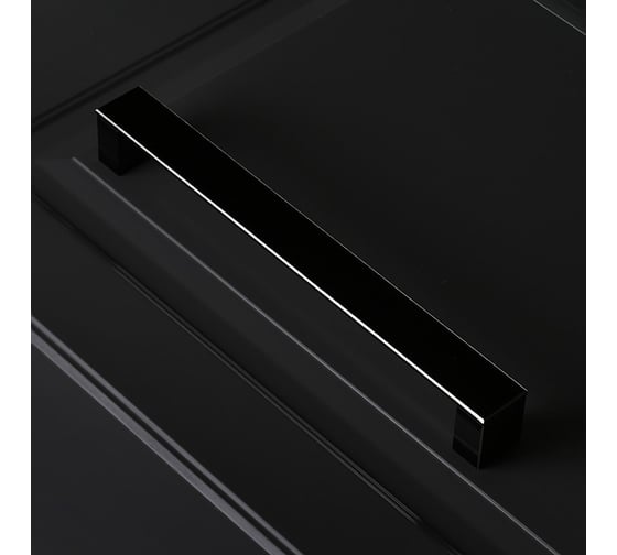 Алюминиевая мебельная ручка GTV ARES 320 черный UA-ARS320-20