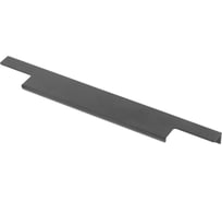 Алюминиевая мебельная ручка GTV LIND 256/296 черный матовый UA-LIND-256-296-20M