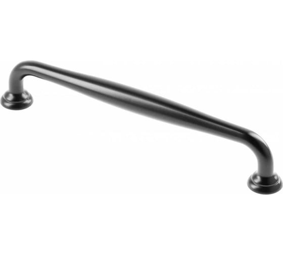Ручка GTV STILO 160 мм, черный матовый UZ-STILO-160-20M