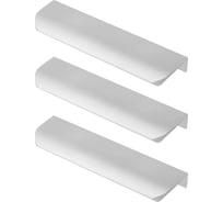 Алюминиевая мебельная ручка GTV HEXA 96мм/150мм, алюминий, комплект 3 шт UA-HEXA-96-05-K