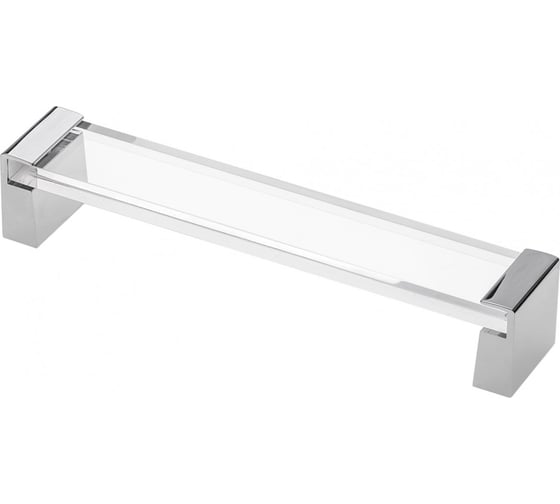 Ручка GTV акриловая прозрачная OLIVA UZ-O160PR, хром UZ-O160PR-01 1