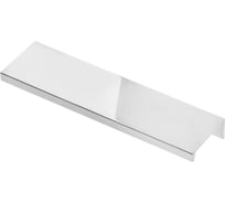 Алюминиевая мебельная ручка GTV HEXI 256мм/290мм, хром UA-HEXI-256-01