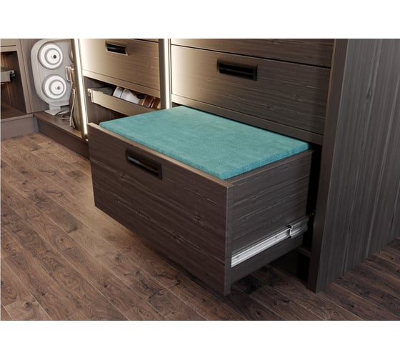 Алюминиевая мебельная ручка GTV UA-OO-326/160 черный матовый UA-00-326160-20M