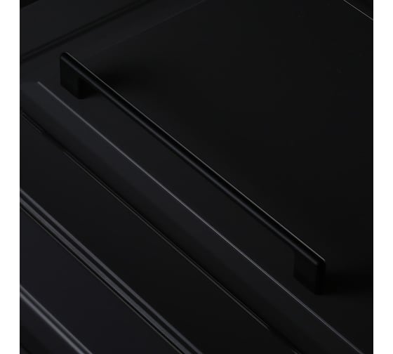Ручка GTV CAPRI 256 мм, черный матовый UZ-CAPRI-256-20M