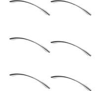 Ручка GTV UZ 06-128 хром, комплект 6 шт UZ-06-128-01-K