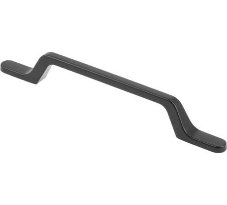 Ручка GTV FLAVIO 160 мм, черный матовый UZ-FLAVIO-160-20M