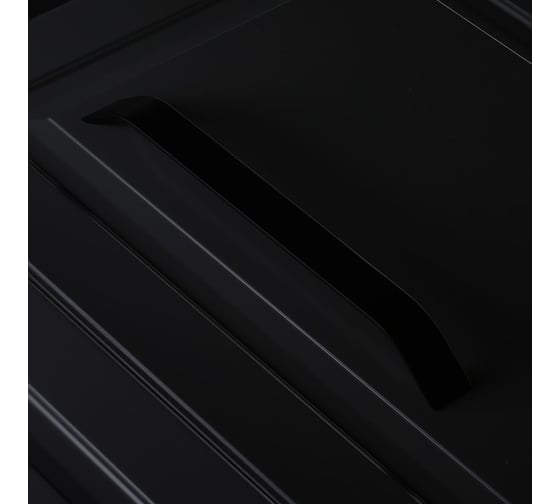 Алюминиевая мебельная ручка GTV UA-OO-337/256 черный матовый UA-00-337256-20M