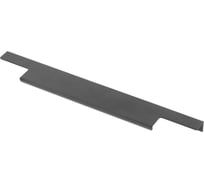 Алюминиевая мебельная ручка GTV LIND 320/396 черный матовый UA-LIND-320-396-20M