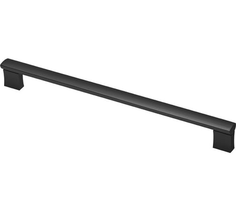 Алюминиевая мебельная ручка GTV UA-B0-311/192 черный матовый UA-B0-311192-20M