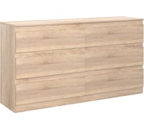 Комод Woodville рунтроп т-6 дуб сонома 507440
