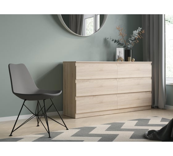 Комод Woodville рунтроп т-6 дуб сонома 507440