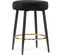 Барный стул Woodville plato black fabric 15420