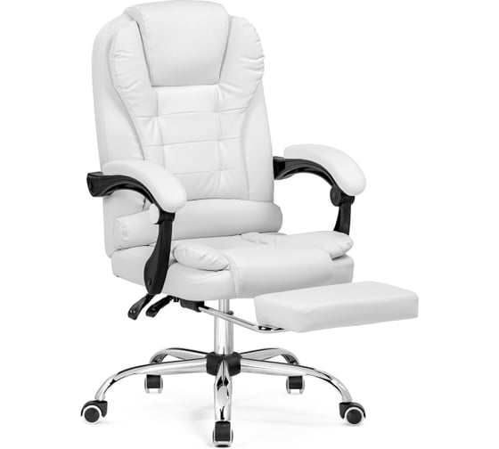 Компьютерное кресло Woodville orvil white 15569
