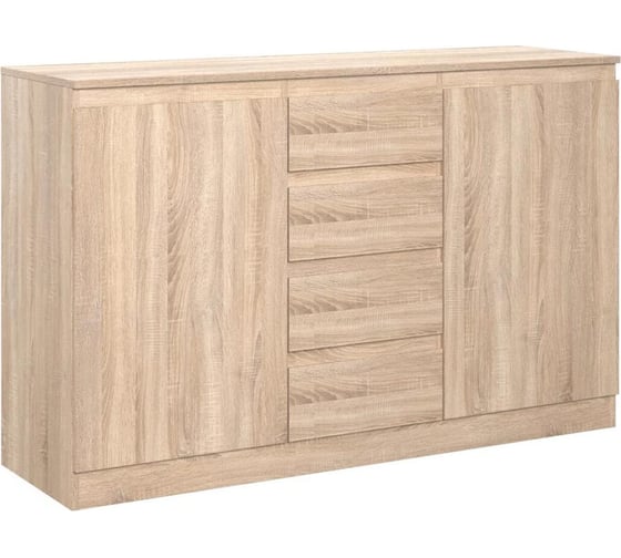 Комод Woodville рунтроп т-4 дуб сонома 523245