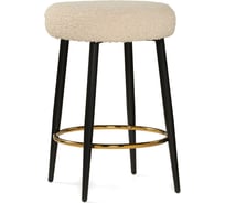 Барный стул Woodville plato white fabric 15423