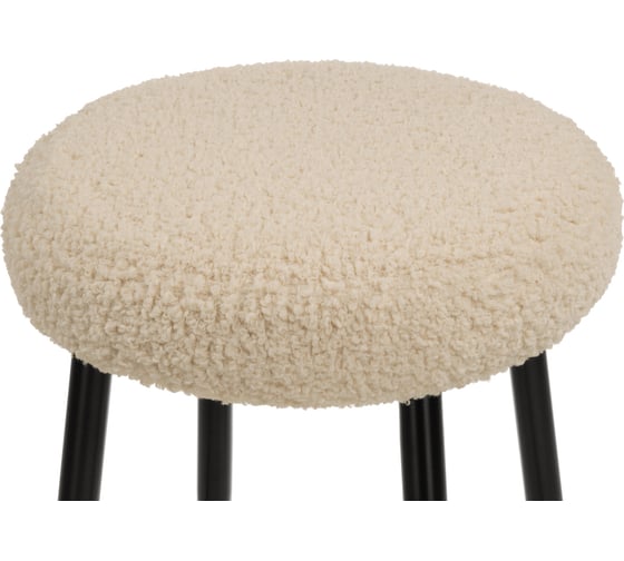 Барный стул Woodville plato white fabric 15423