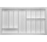 Лоток для столовых приборов NAVAKO tidy 900 white 10350 3
