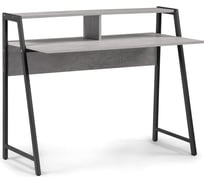 Письменный стол Woodville аларо бетон / черный матовый 542658