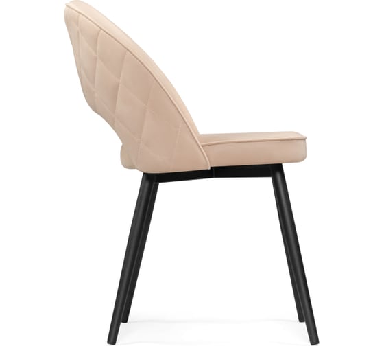 Стул Woodville на металлокаркасе клэйн mr-26 / черный 552094