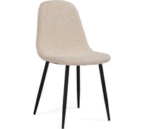 Стул Woodville на металлокаркасе lilu white / black 15419