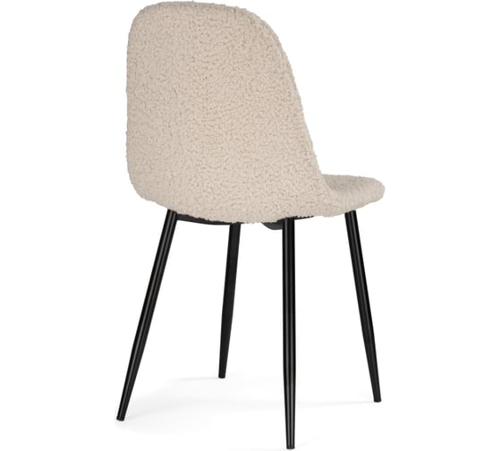 Стул Woodville на металлокаркасе lilu white / black 15419