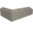 Угловой диван Лига диванов Сильвана правый полностью рогожка Корфу 02 100858 6