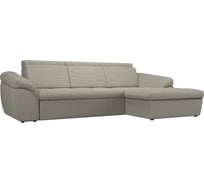 Угловой диван Лига диванов Мисандра правый полностью рогожка Корфу 02 101823