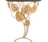 Туалетный консольный столик BOGACHO Monstera Deliciosa Glass пристенный, бронзового цвета 14791/бронзовый 2