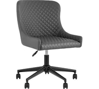 Компьютерное кресло Стул Груп Ститч хани, экокожа серая MF15F-D X-86