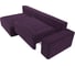 Угловой диван Лига диванов Кёльн левый полностью велюр фиолетовый 105077L 6