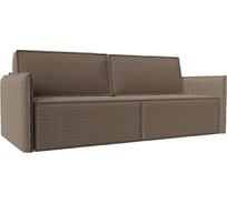 Прямой диван Лига диванов Либерти полностью рогожка корфу 03 116256